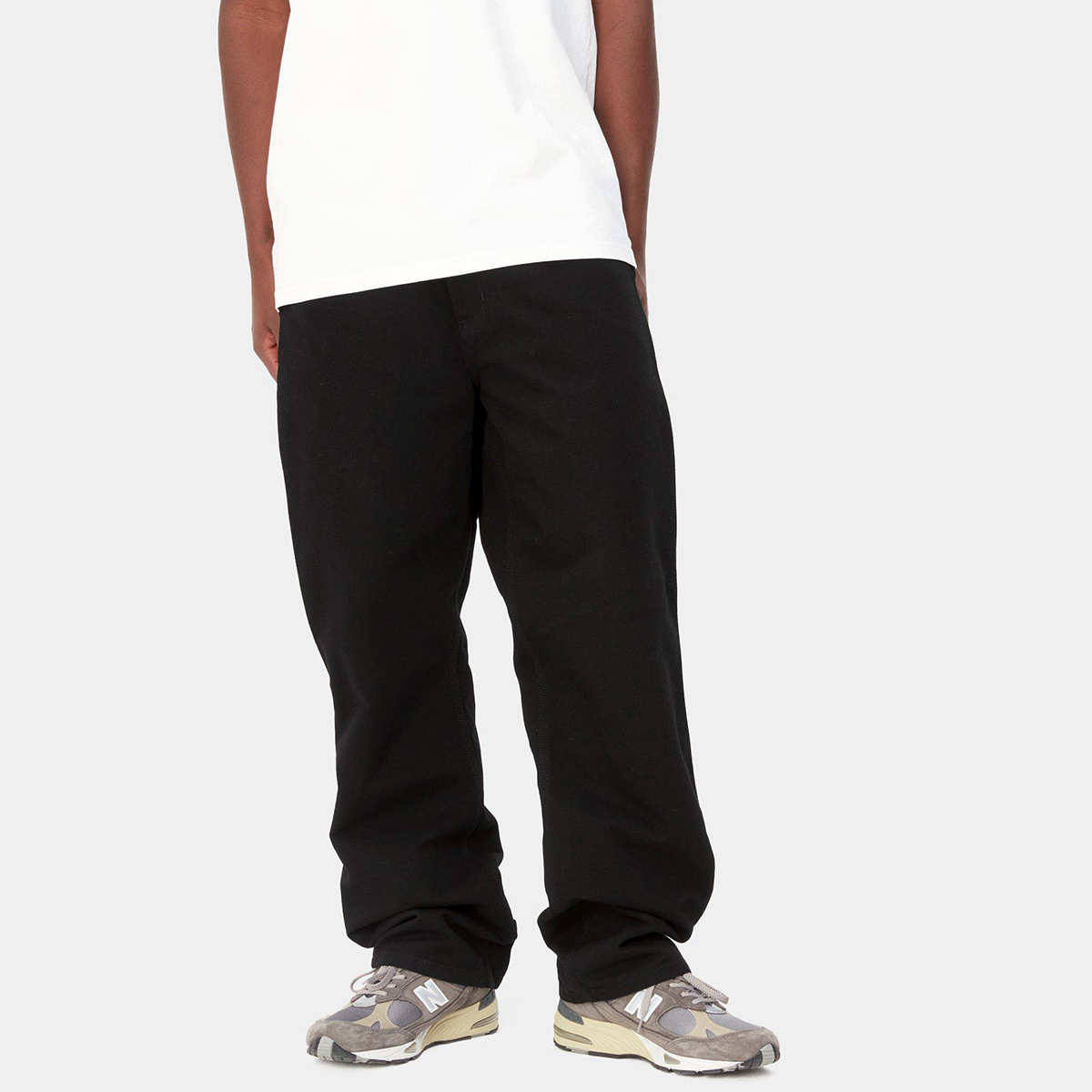 Carhartt WIP Single Knee Pant Black Rinsed | 33x30 Carhartt WIP Single Knee Pant Black Rinsed | 33x30