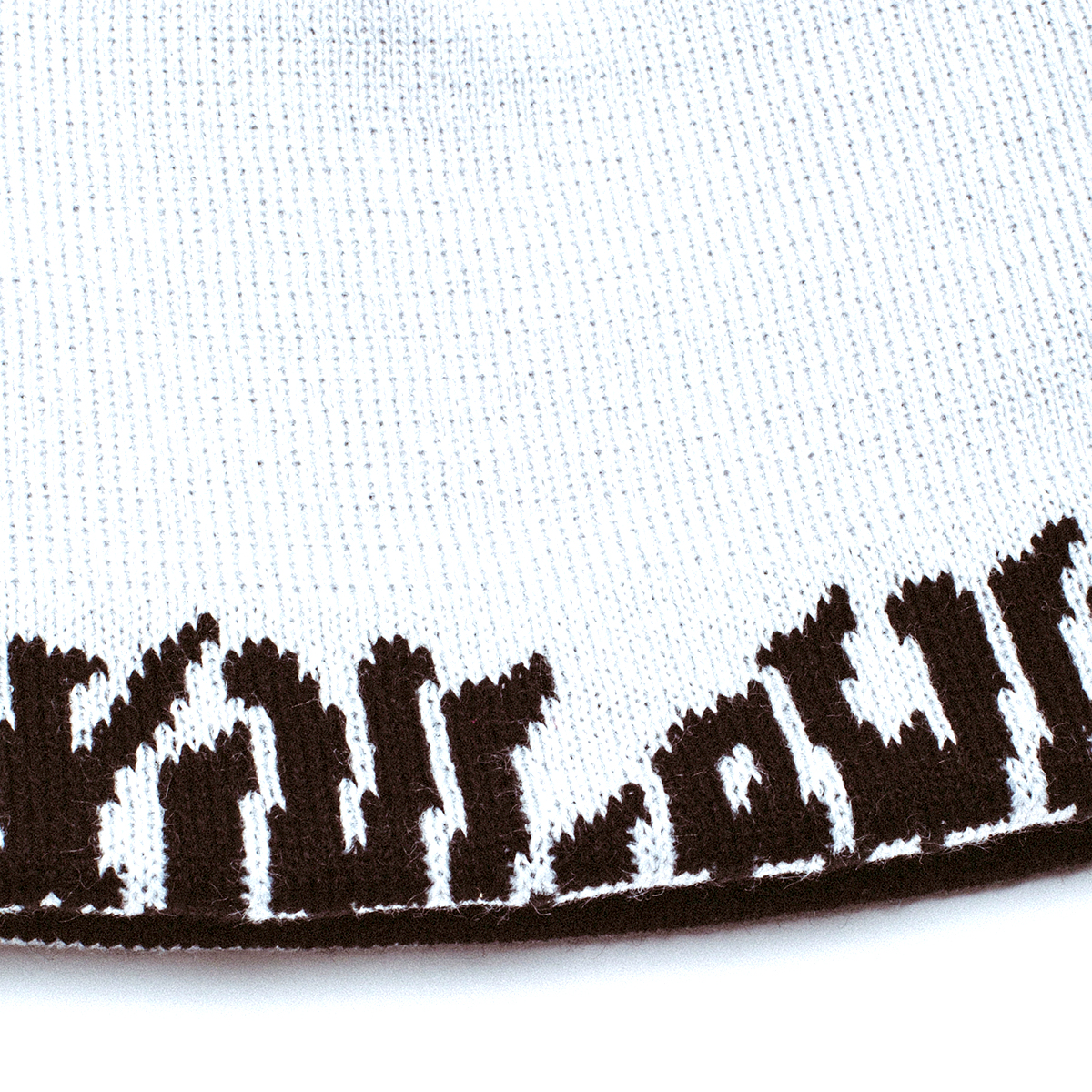 Fucking Awesome Reversible Skully Beanie Black/White