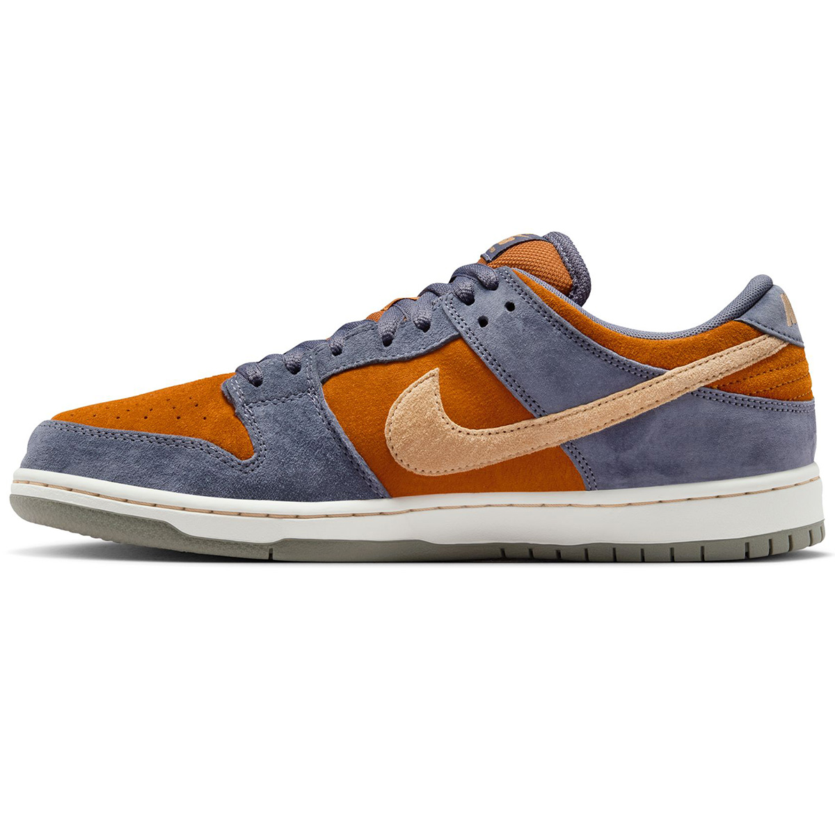 Nike SB Dunk Low Pro Light Carbon/Sesame-Monarch-Summit White