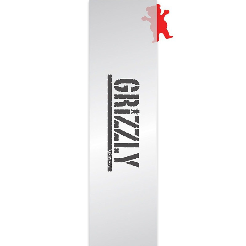 Grizzly Clear Stamp Griptape Sheet Clear 9.0 Grizzly Clear Stamp Griptape Sheet Clear 9.0