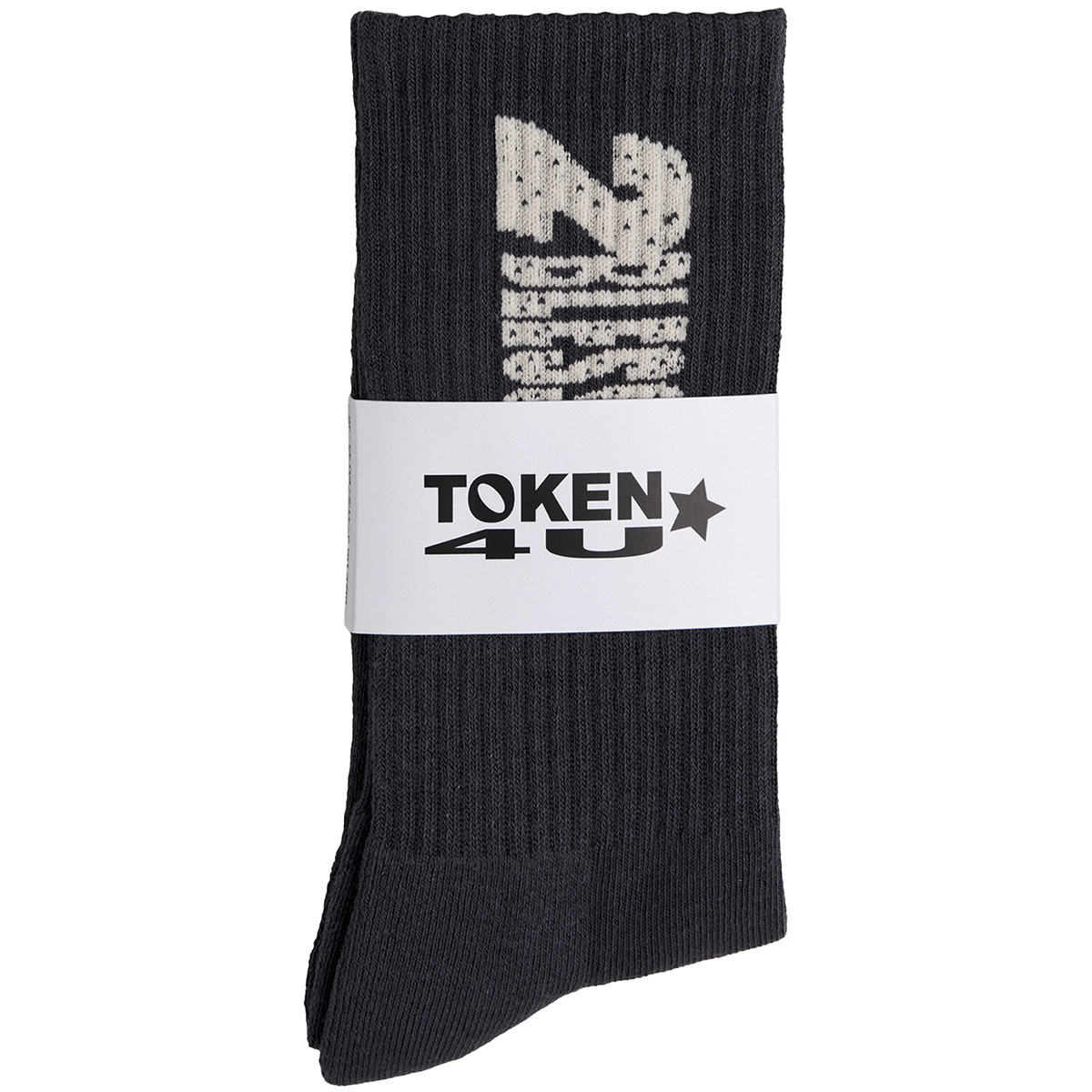 Token 2 Blessed Socks Black