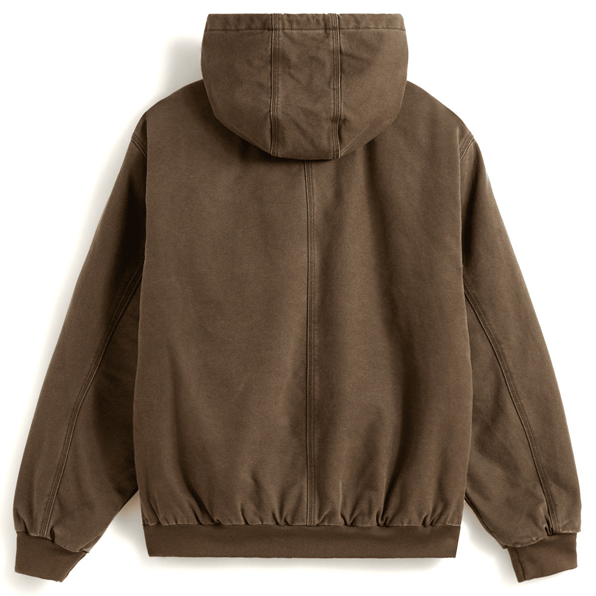 Vans Workwear Canvas Full Zip Jacket Coal Brown
