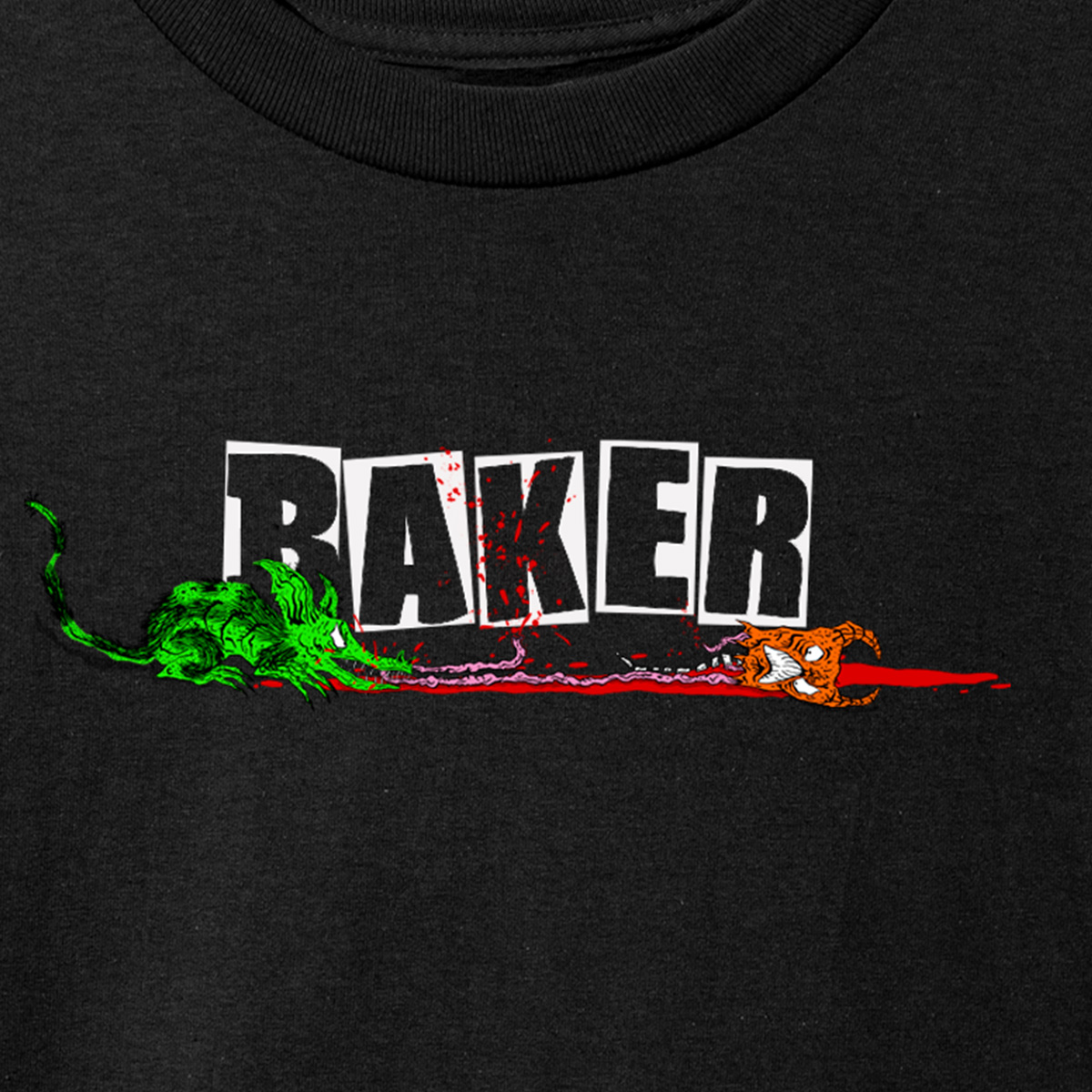 Baker Toxic Rats Longsleeve T-shirt Black