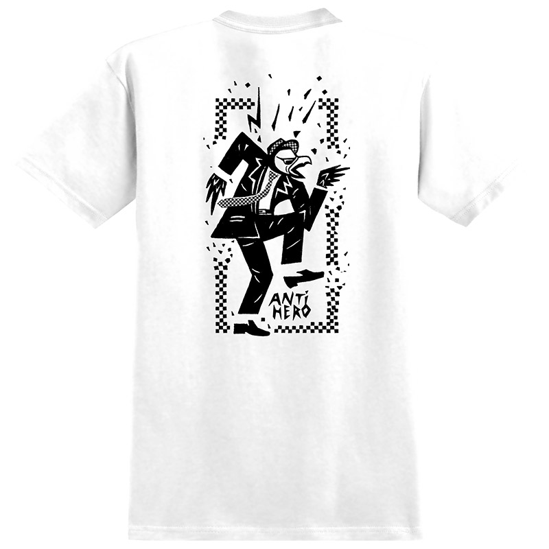Anti Hero Rude Bwoy T-Shirt White Anti Hero Rude Bwoy T-Shirt White
