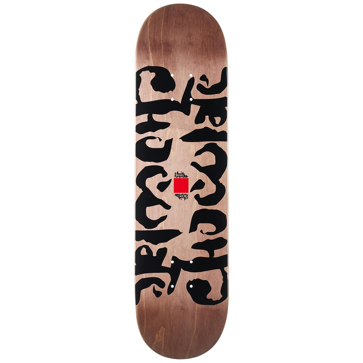 Chocolate Roberts Ink Blot Twin Tip Skateboard Deck 8.25 Chocolate Roberts Ink Blot Twin Tip Skateboard Deck 8.25