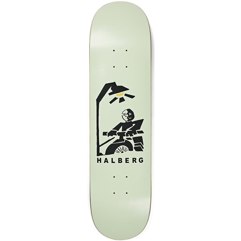 Polar Hjalte Halberg Insomnia Skateboard Deck Mint | Skatestore