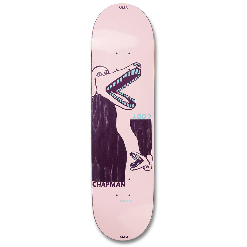 Uma Landsleds Two Barks Cody Skateboard Deck 8.0
