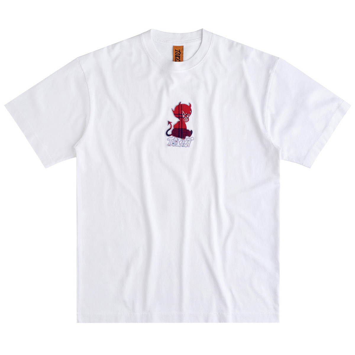 Token Plaid Devil T-Shirt White Token Plaid Devil T-Shirt White