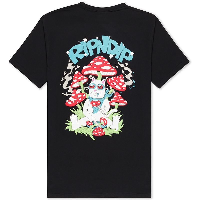 RIPNDIP Shroom Buffet T-Shirt Black RIPNDIP Shroom Buffet T-Shirt Black