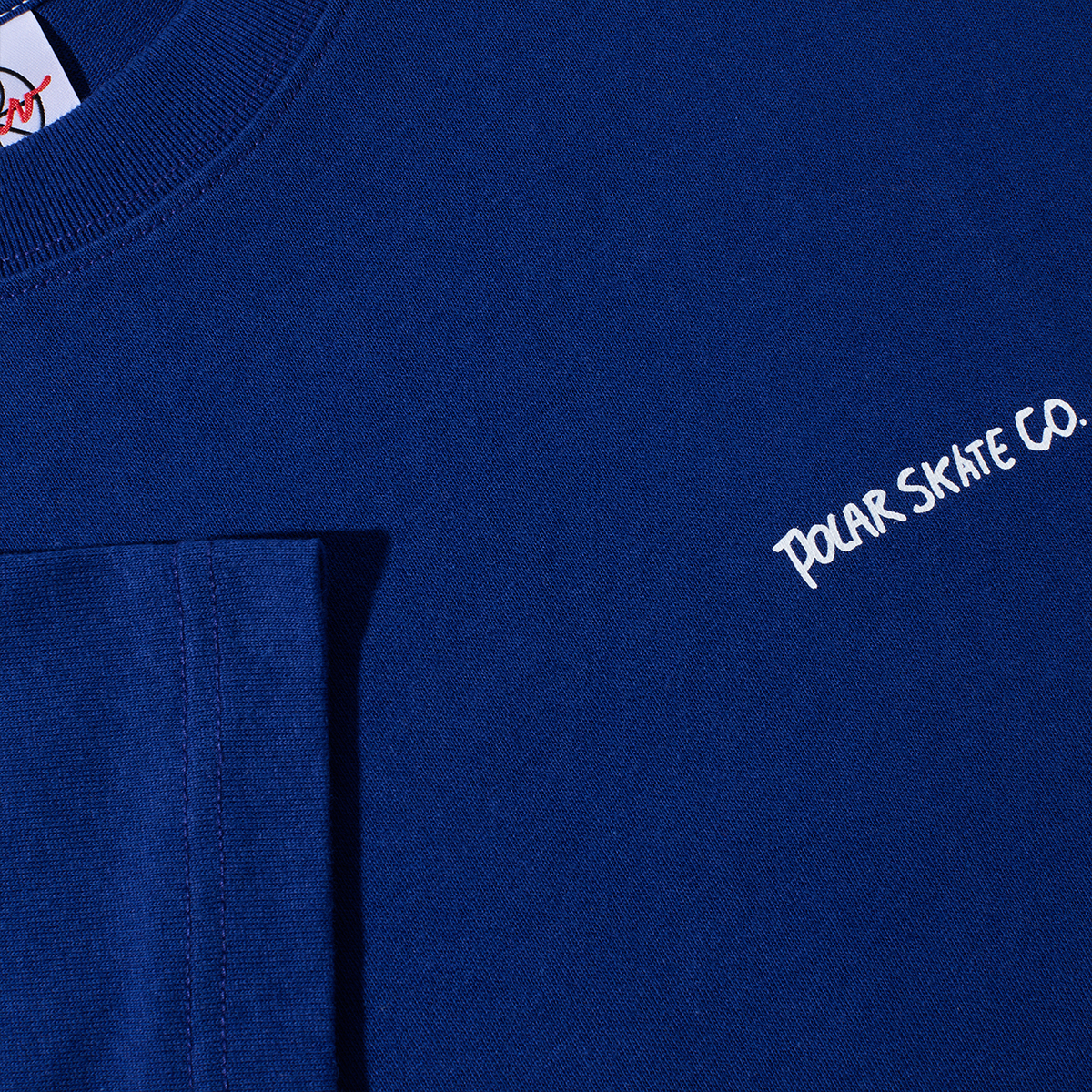 Polar Doodle Contrast T-shirt Ultramarine/White