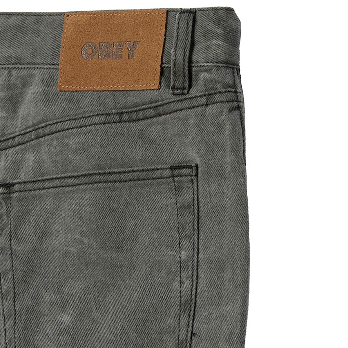 Obey Classic Wrinkle Baggy Denim Pant Black Wrinkle Wash Obey Classic Wrinkle Baggy Denim Pant Black Wrinkle Wash