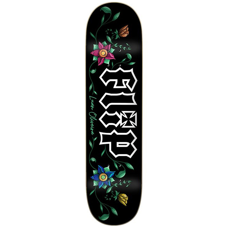 Flip Luan Garden Skateboard Deck Black 8.13