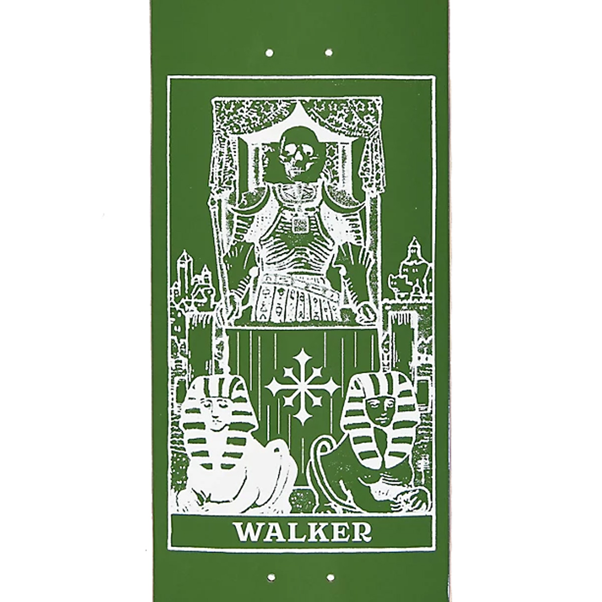 Disorder Walker Card Skateboard Deck Green 8.25 Disorder Walker Card Skateboard Deck Green 8.25