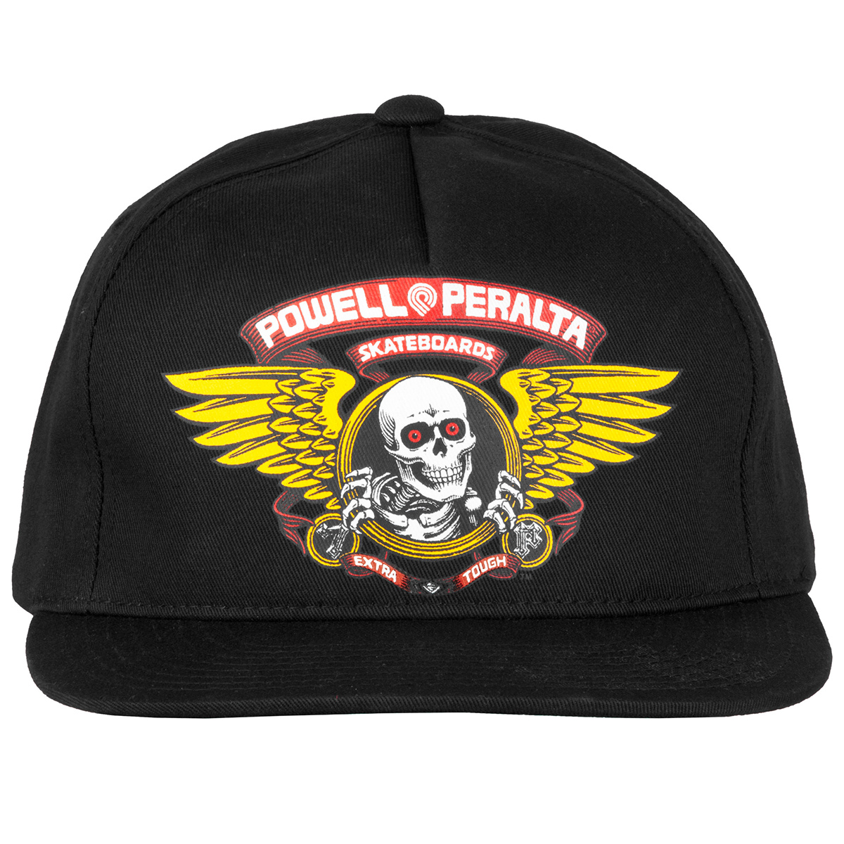 Powell Peralta Winged Ripper Snapback Black