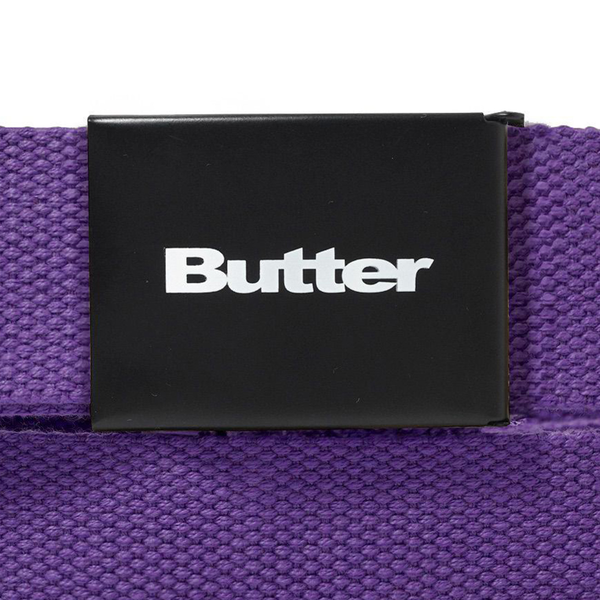 Butter Goods Logo Woven Belt Purple