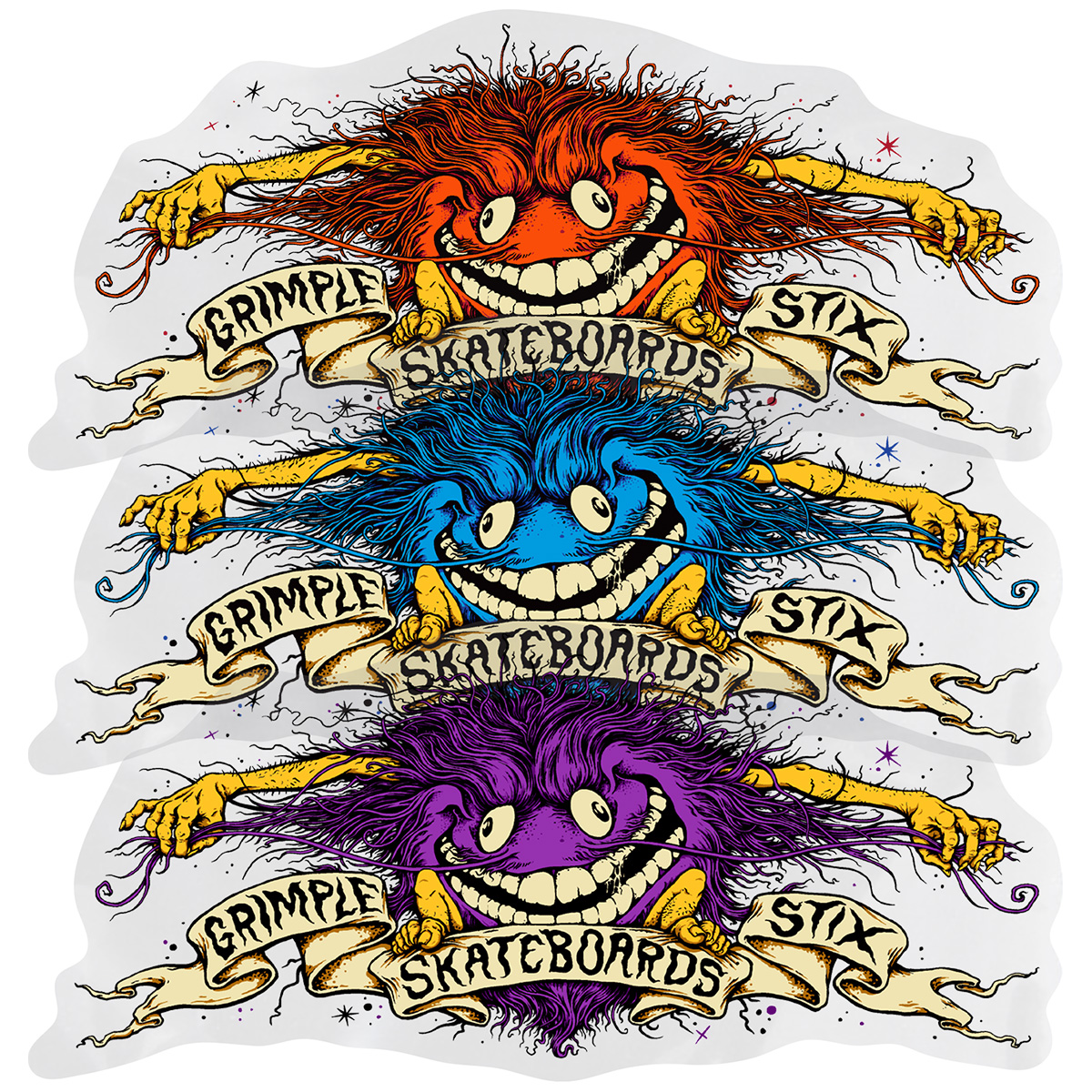Anti Hero Grimple Eagle Sticker Assorted Medium