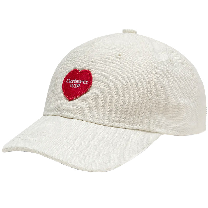 Carhartt WIP Heart Patch Cap Natural Carhartt WIP Heart Patch Cap Natural