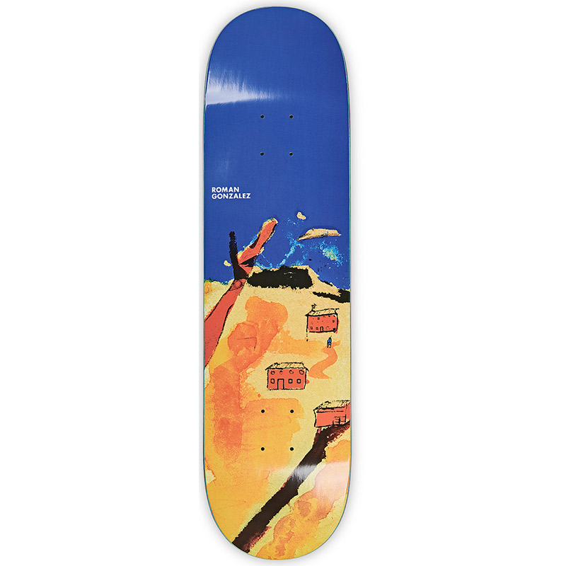 Polar Roman Gonzalez Soldier Skateboard Deck 8.125 Polar Roman Gonzalez Soldier Skateboard Deck 8.125