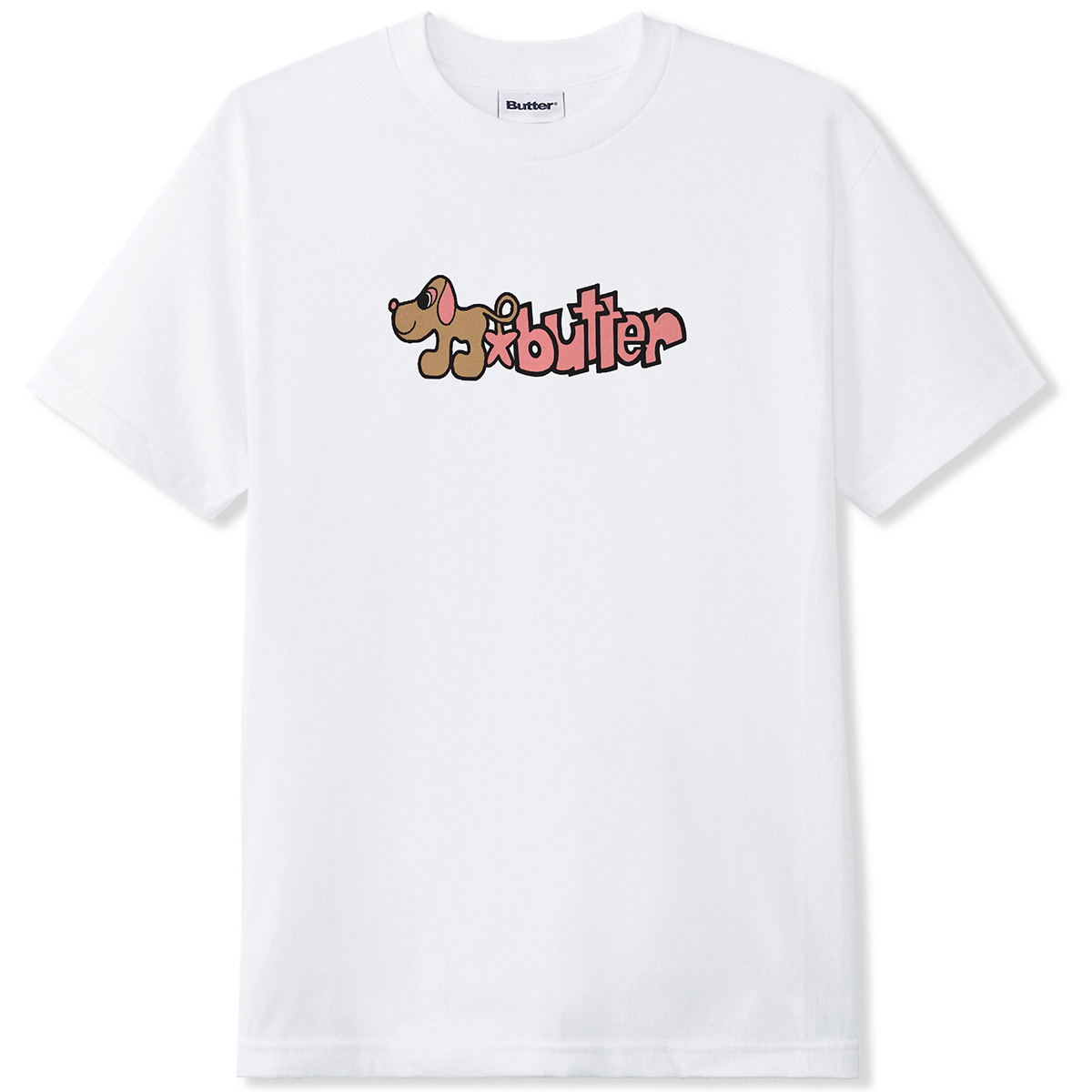 Butter Goods Pooch T-Shirt White Butter Goods Pooch T-Shirt White