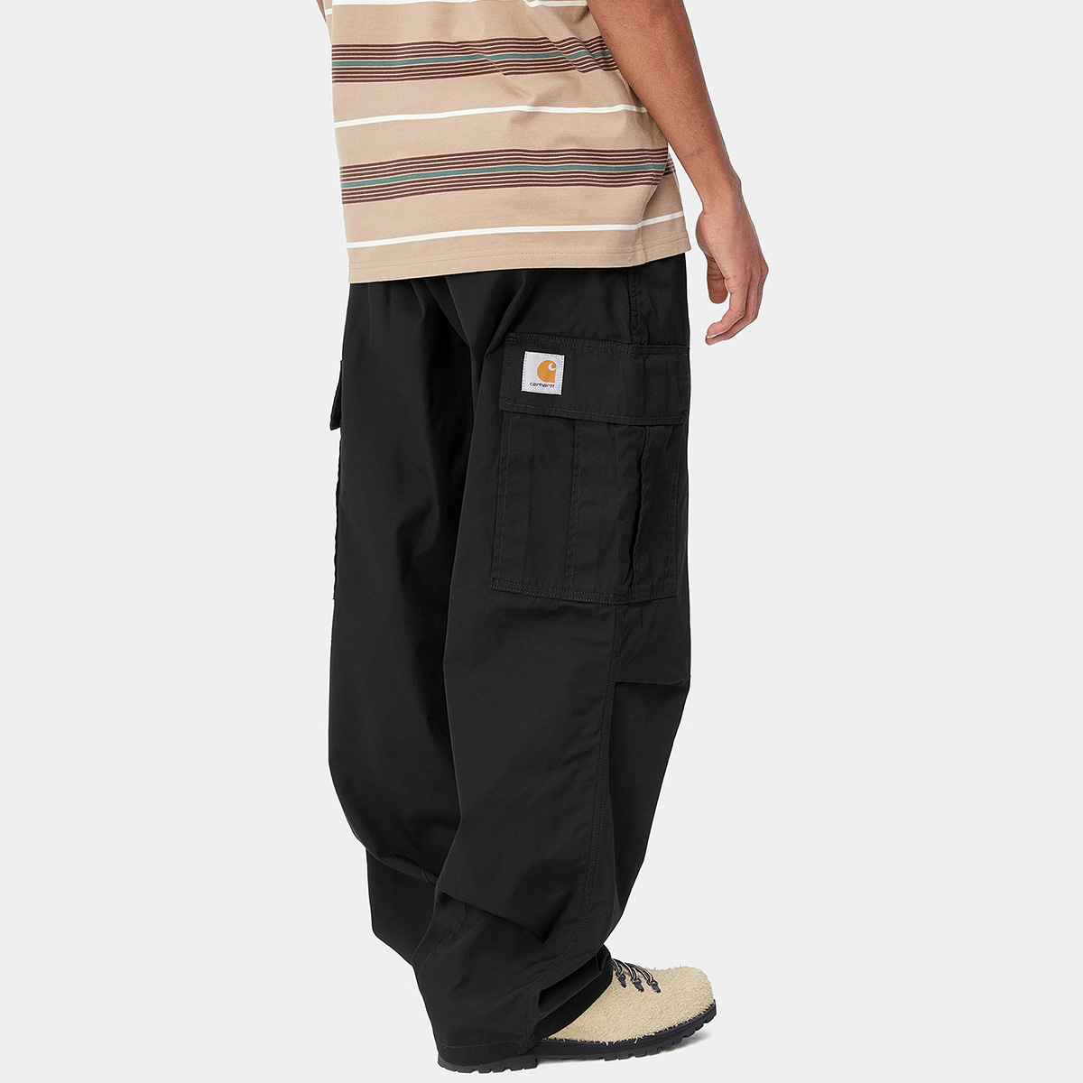 Carhartt WIP Cole Cargo Pant Black Rinsed Carhartt WIP Cole Cargo Pant Black Rinsed