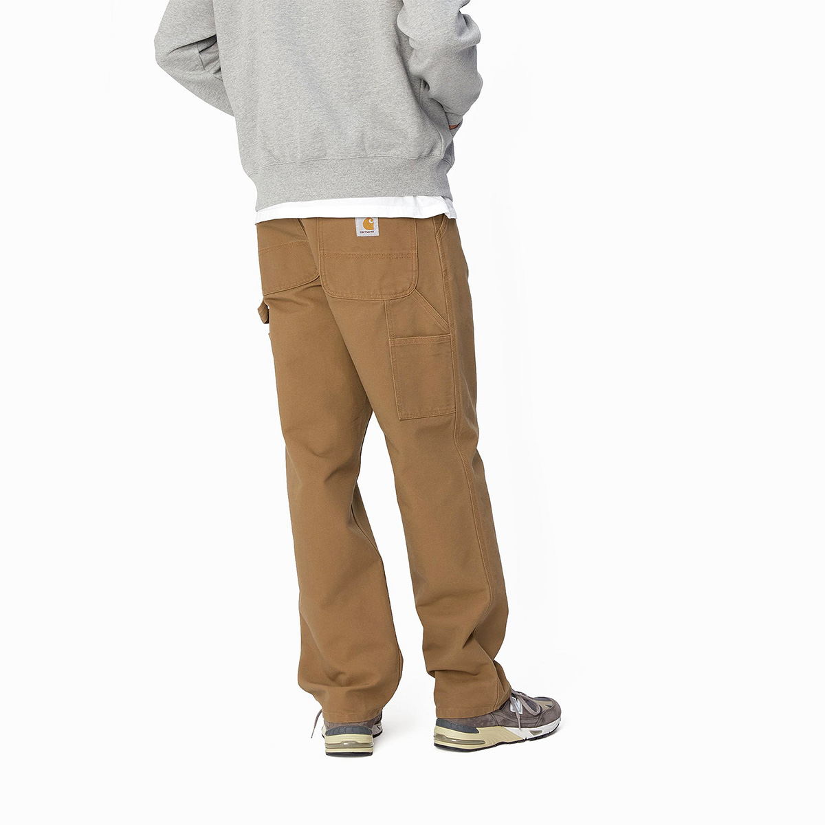Carhartt WIP Single Knee Pant Hamilton Brown Rinsed Carhartt WIP Single Knee Pant Hamilton Brown Rinsed