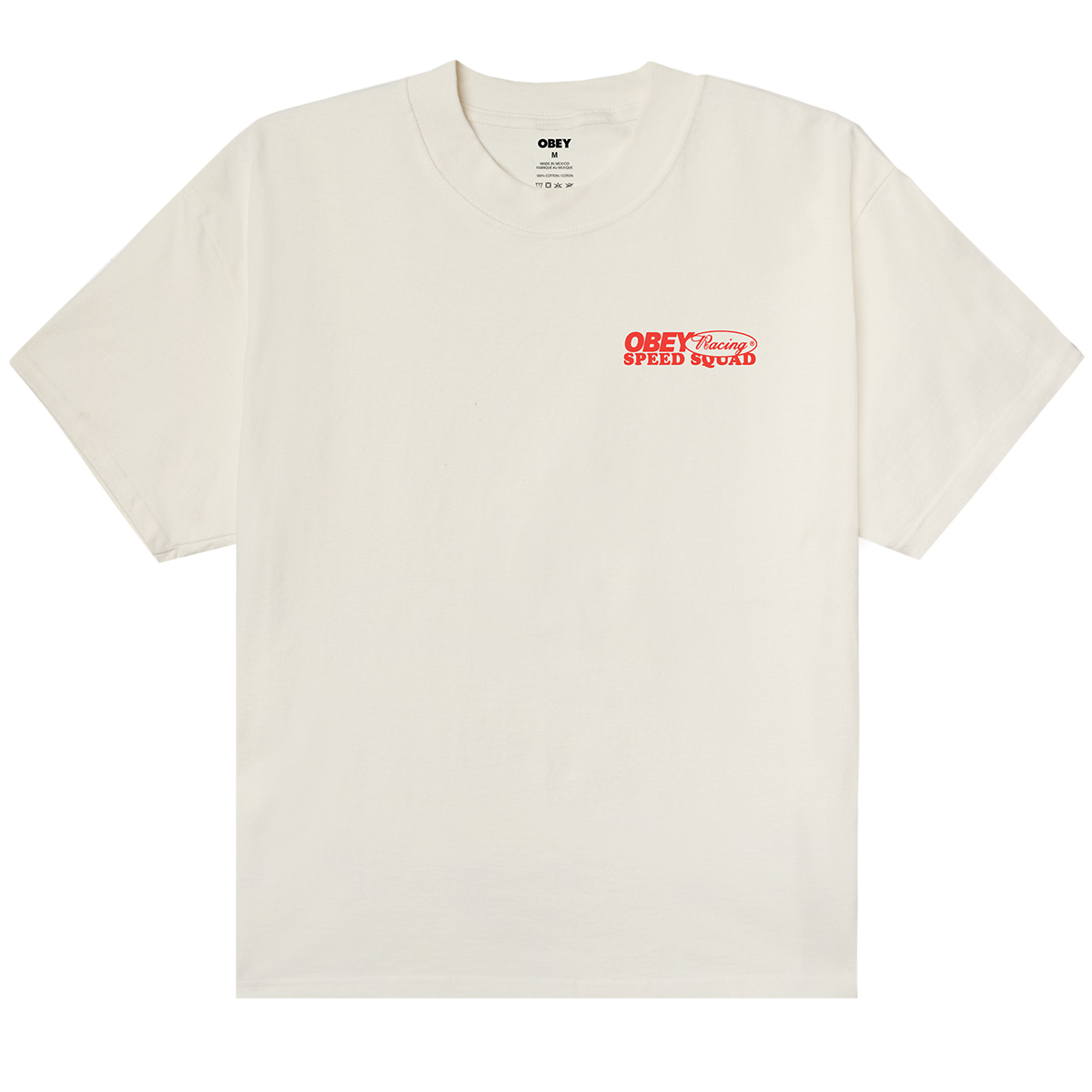 Obey Speed Squad T-Shirt Vintage White