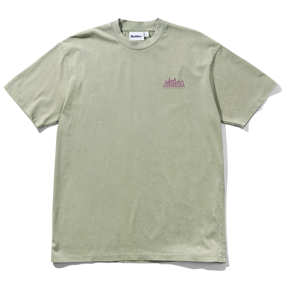 Butter Goods Mountain Equipment T-shirt Washed Sage