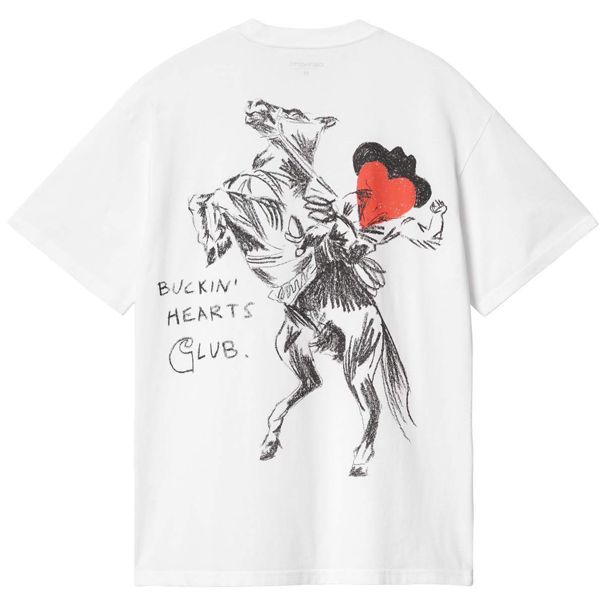 Carhartt WIP Pepe B.H.C T-Shirt White Carhartt WIP Pepe B.H.C T-Shirt White