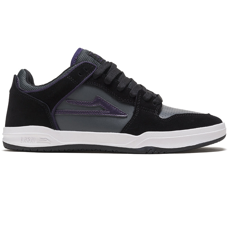 Lakai Telford Low Black/Grey Suede