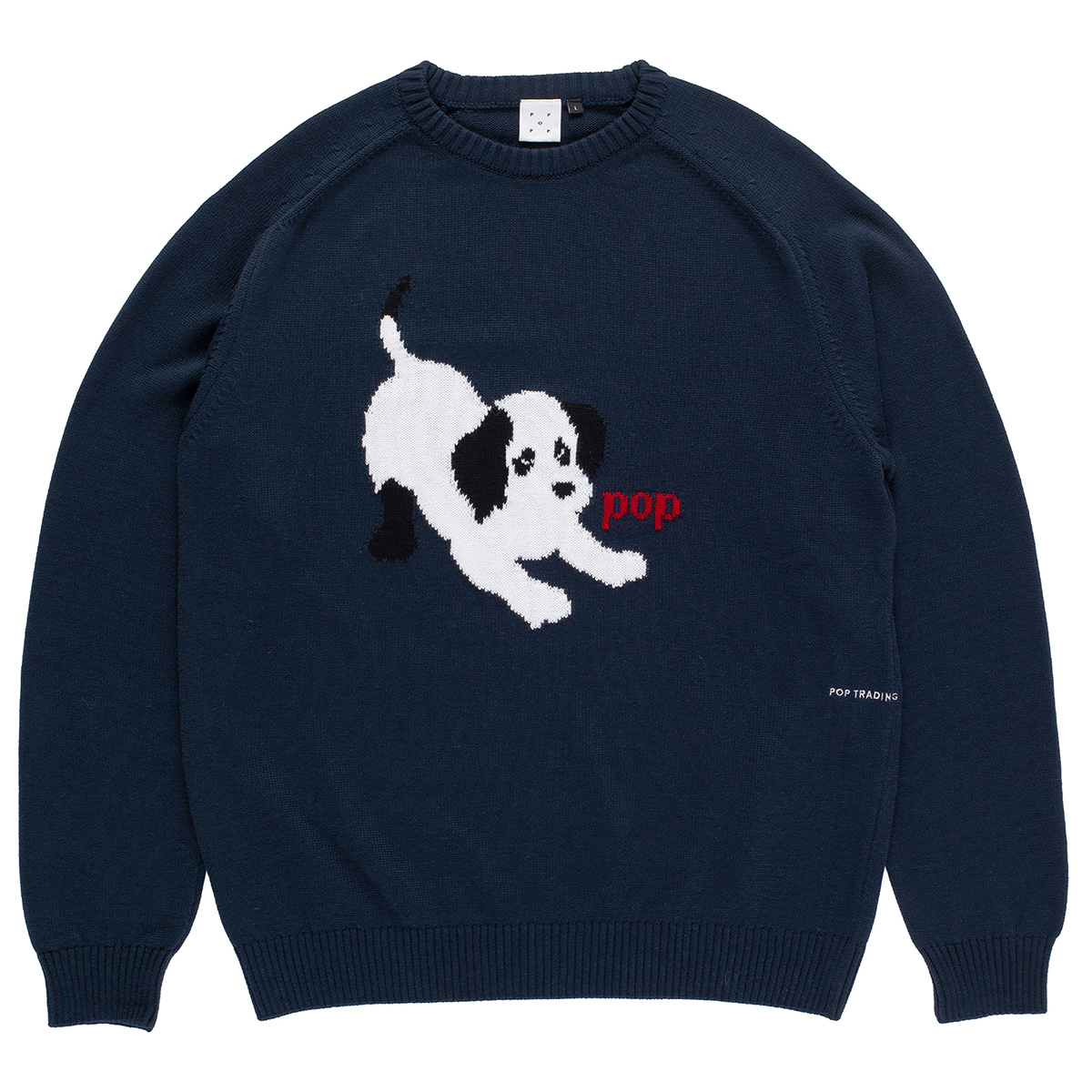 POP Knitted Joy Sweater Navy