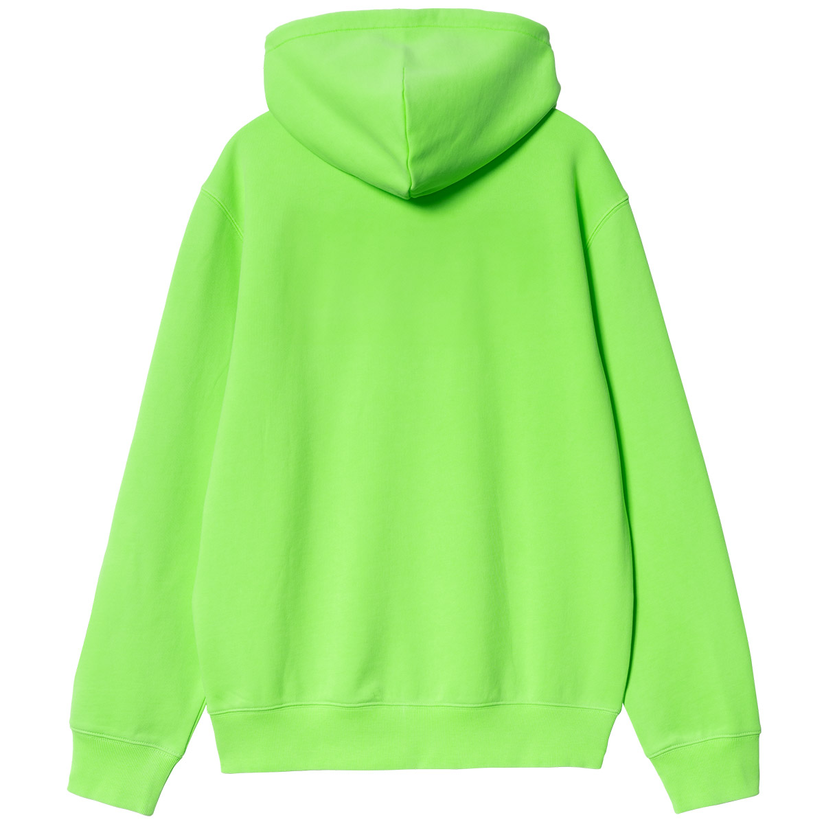 Carhartt WIP Industry Hooded Sweater Lumo Green Garment Dyed Carhartt WIP Industry Hooded Sweater Lumo Green Garment Dyed