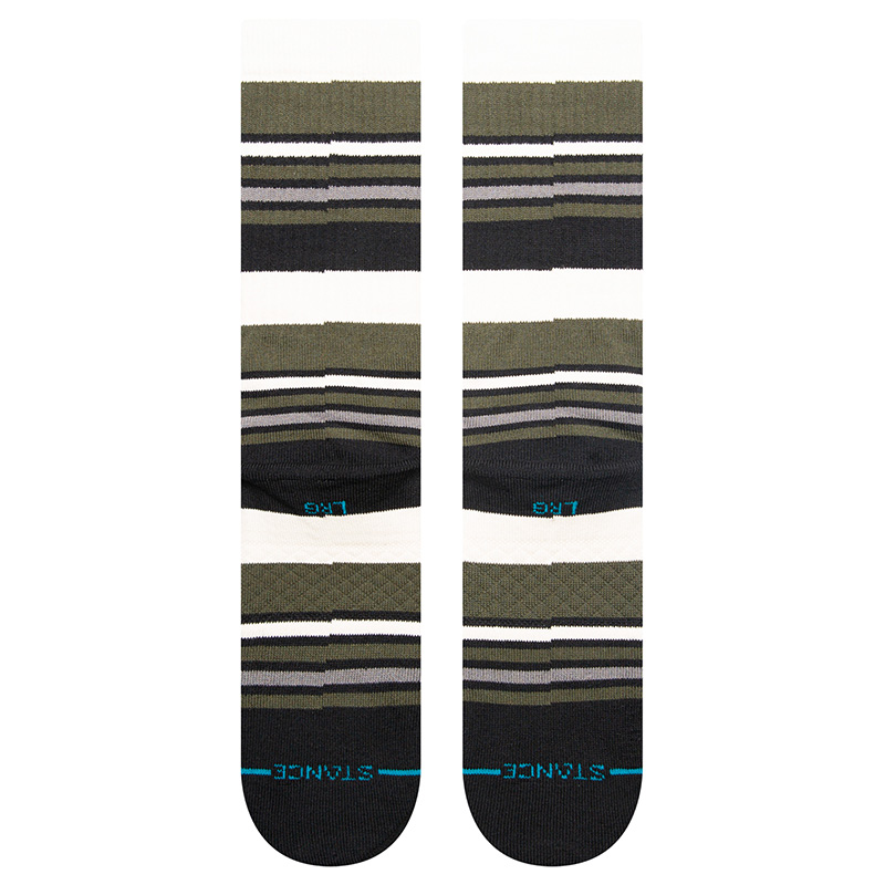 Stance Mossy Socks Dark Green Stance Mossy Socks Dark Green
