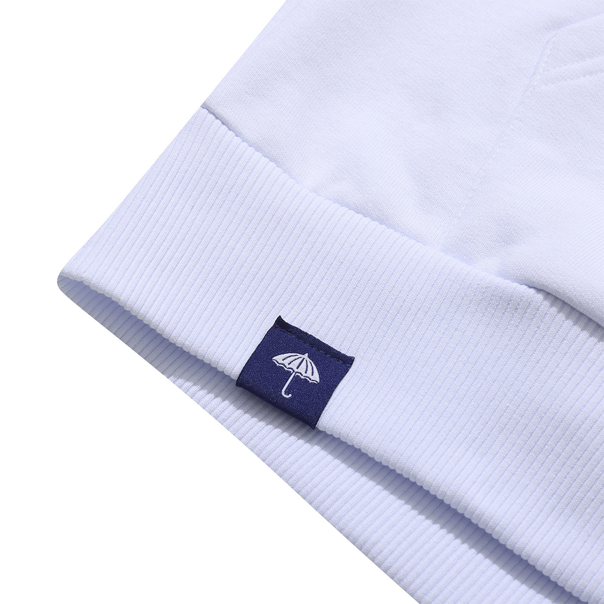 Helas Campus Full Zip Sweater White Helas Campus Full Zip Sweater White