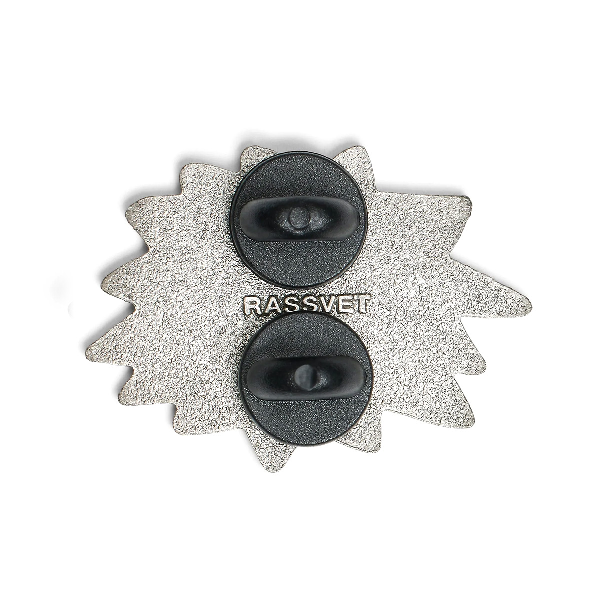 Rassvet Sun Pin Metal Red