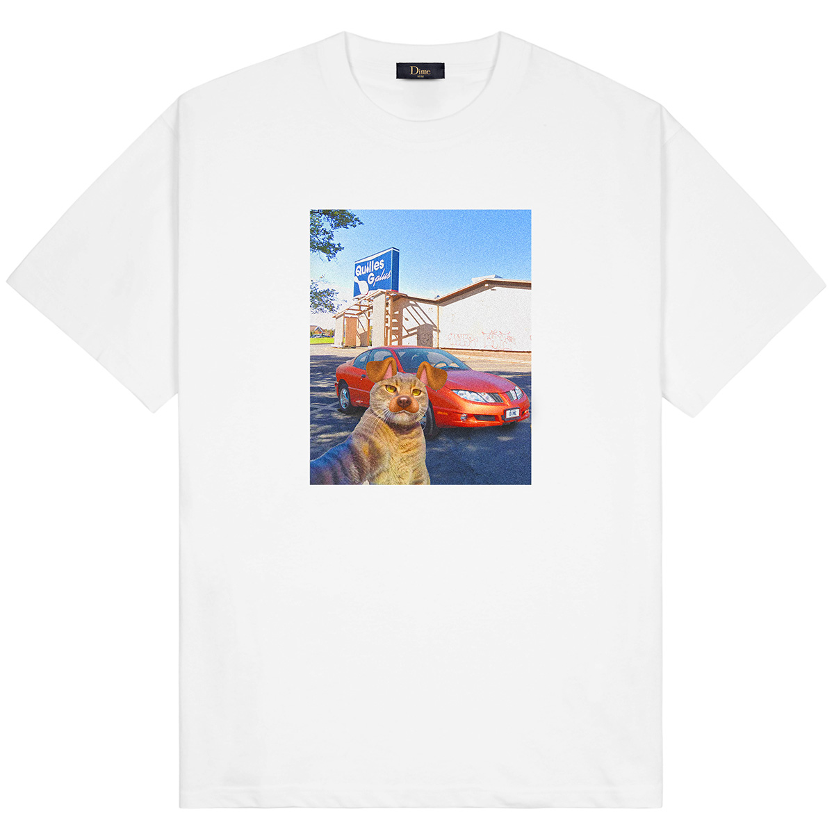 Dime Selfie T-Shirt White Dime Selfie T-Shirt White