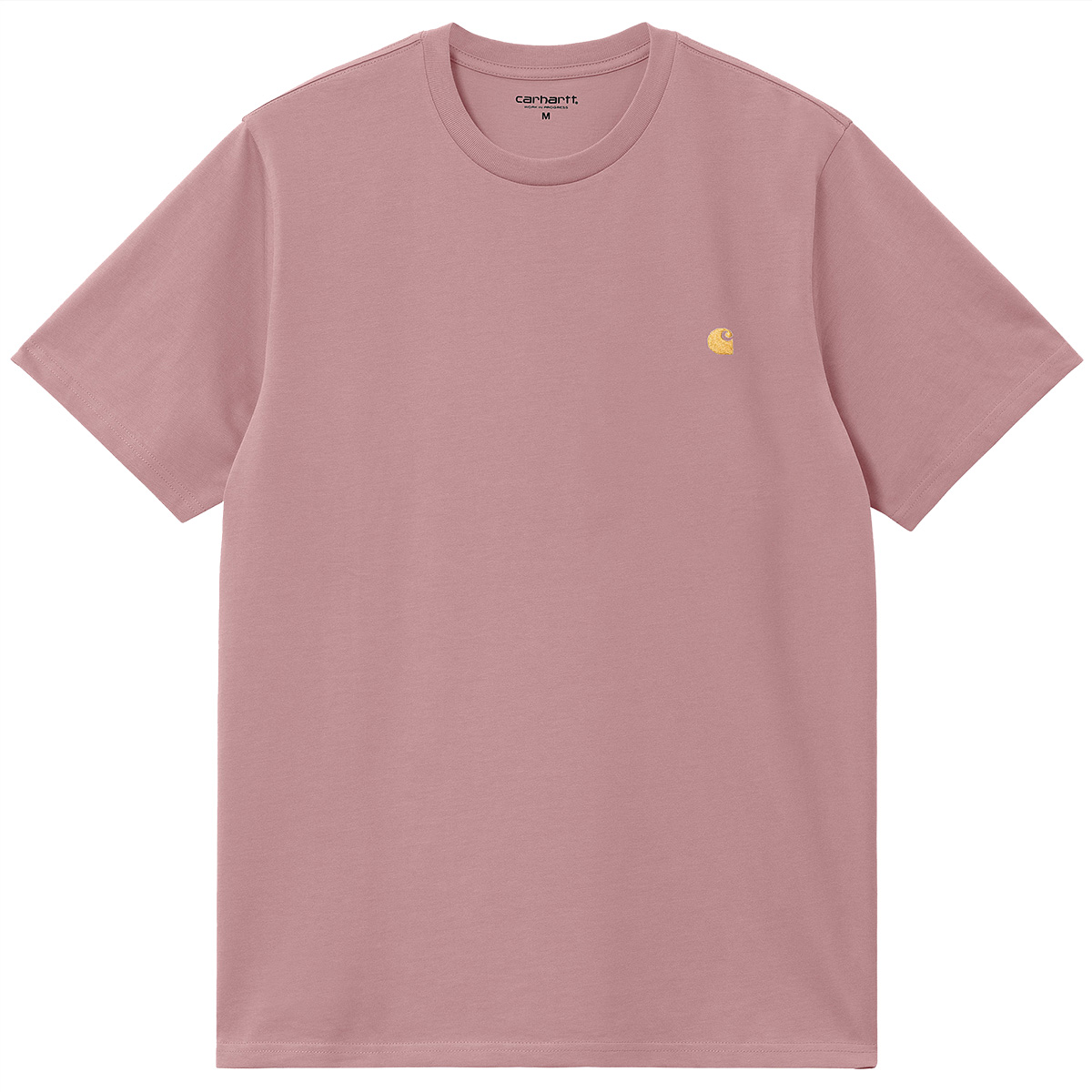 Carhartt WIP Chase T-Shirt Glassy Pink/Gold
