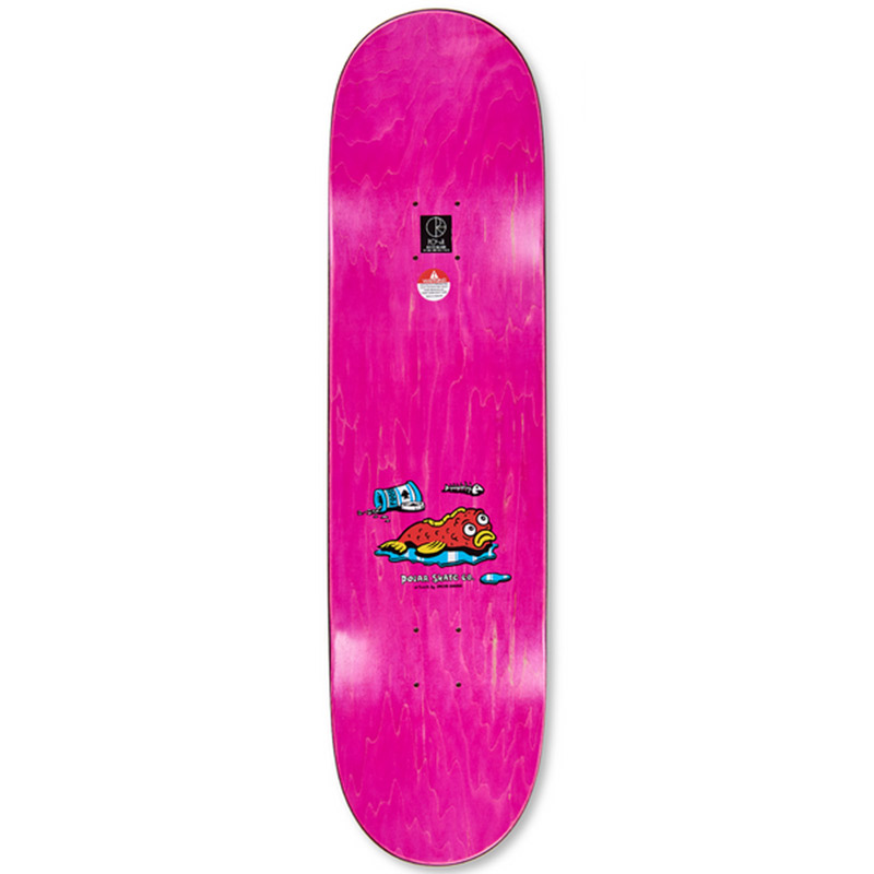 Polar Dane Brady Fish Bowl Skateboard Deck 7.875 Polar Dane Brady Fish Bowl Skateboard Deck 7.875