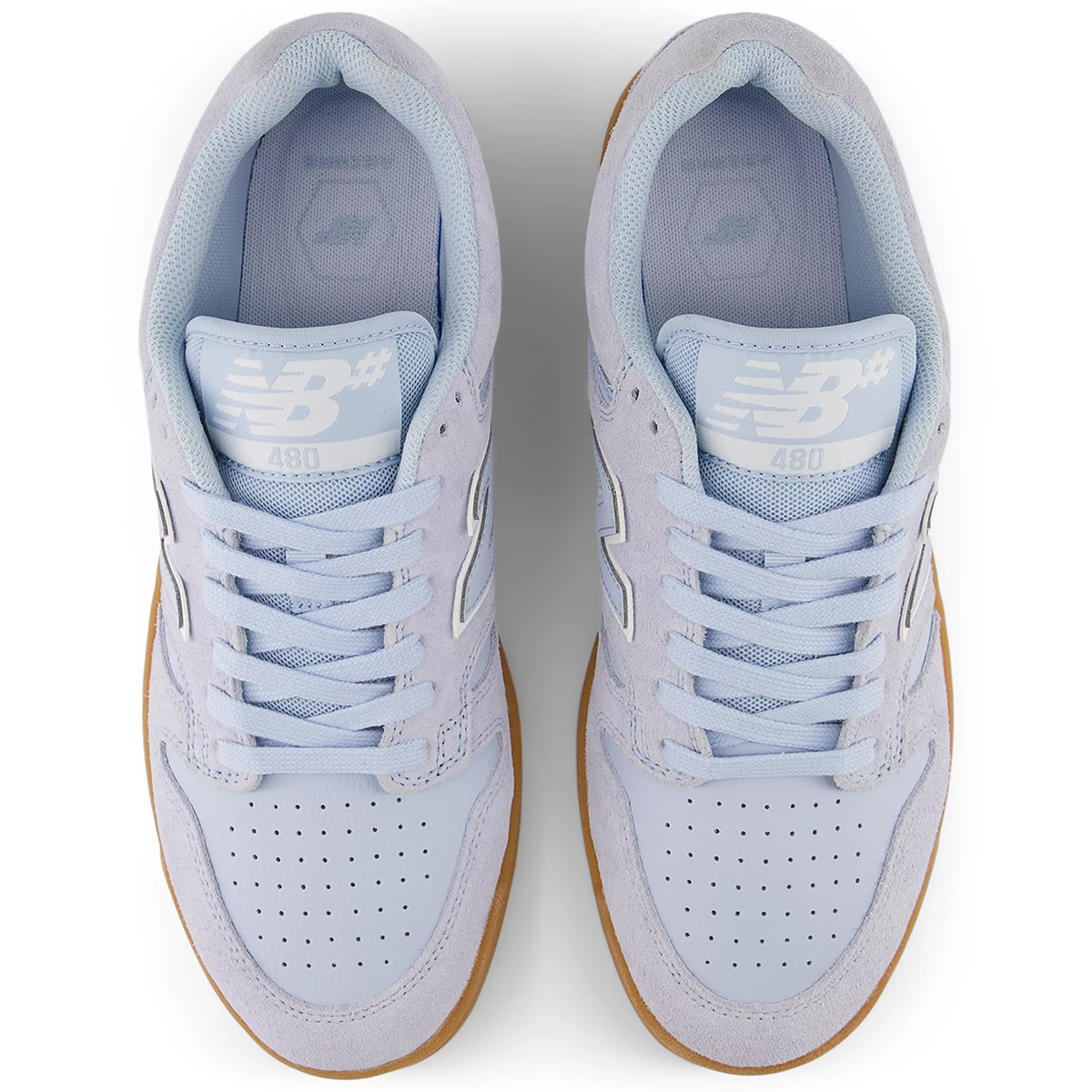 New Balance Numeric 480 Baby Blue/Gum