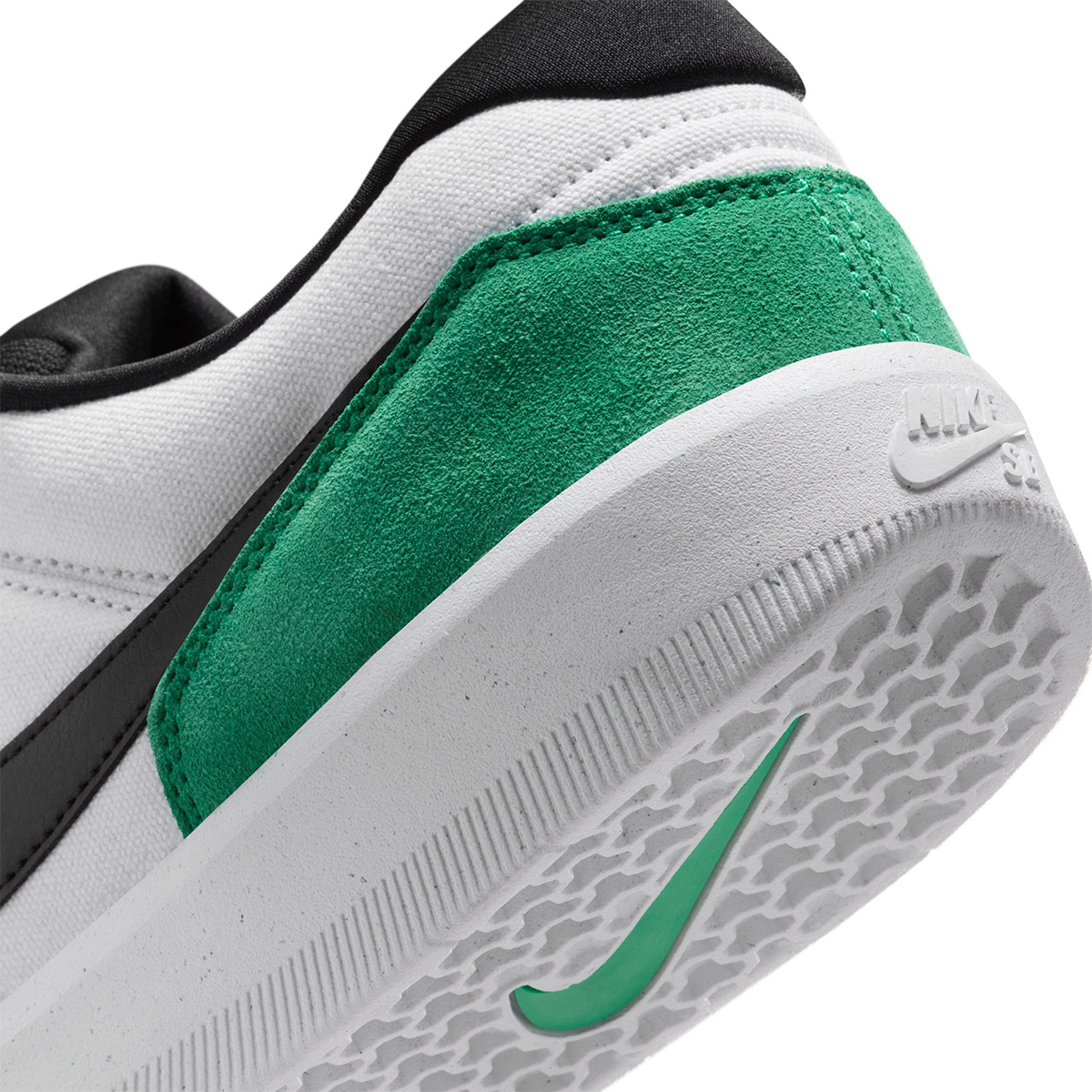 Nike SB Force 58 White/Black-Stadium Green-White Nike SB Force 58 White/Black-Stadium Green-White