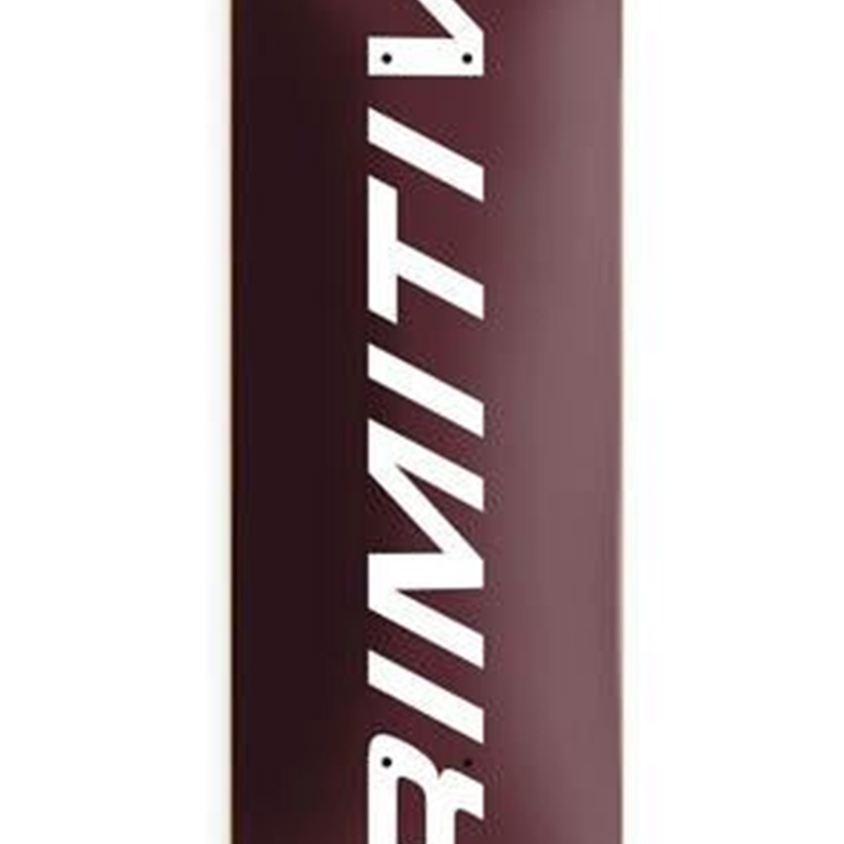Primitive Euro Slant Core Skateboard Deck Burgundy 8.125