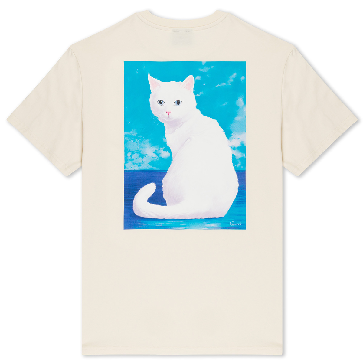RipnDip Pretty Kitty T-Shirt Natural