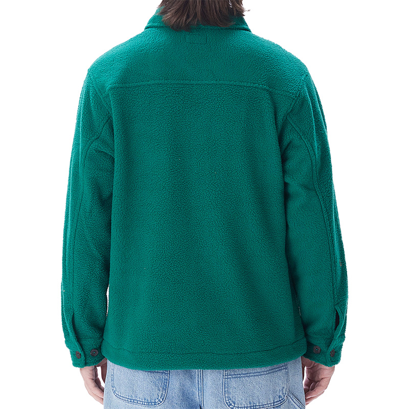 Obey Canal Shirt Jacket Aventurine Green