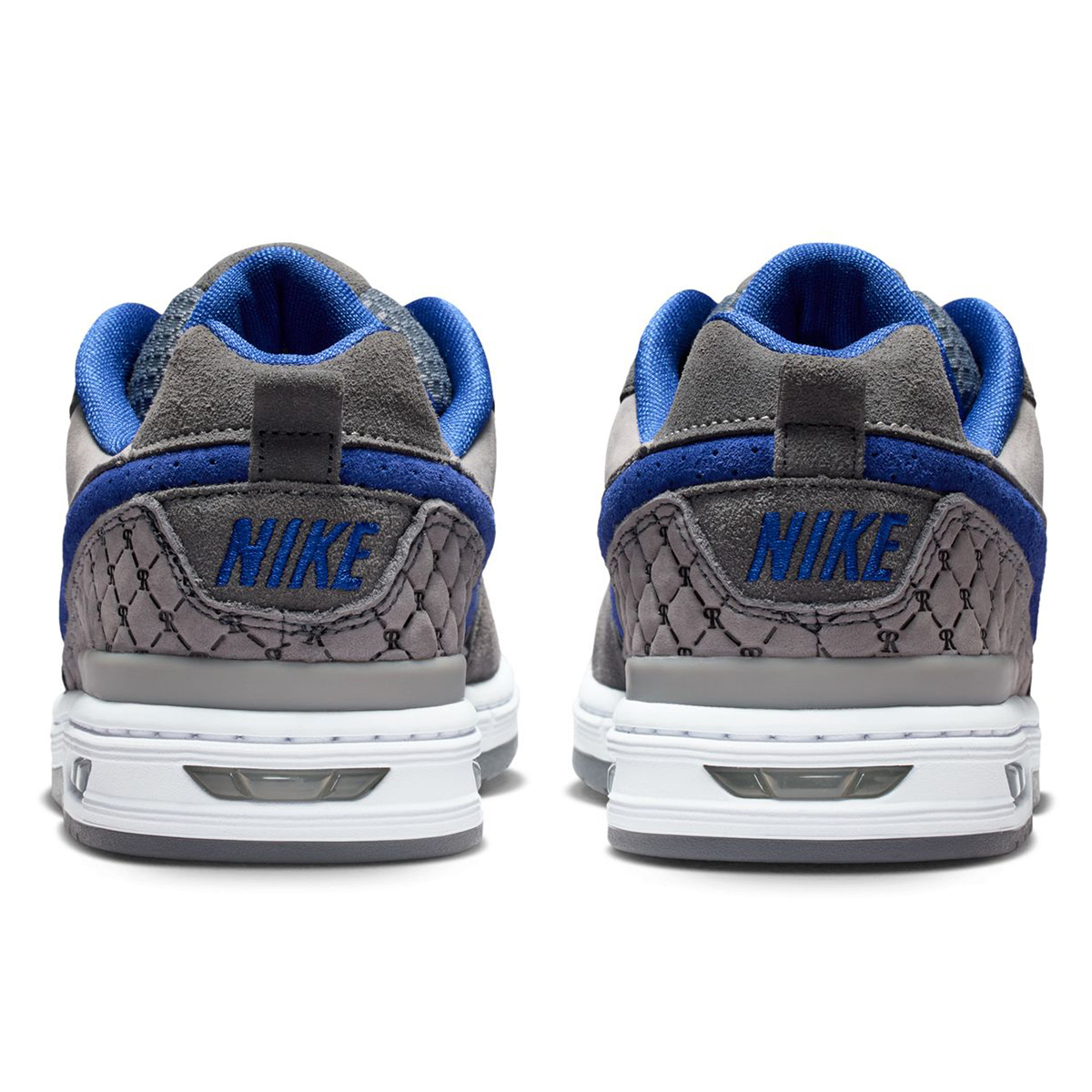 Nike SB Paul Rodriguez Zoom Air Low Dg Flint Grey/Deep Royal Blue-Flint Grey-Med Grey-White