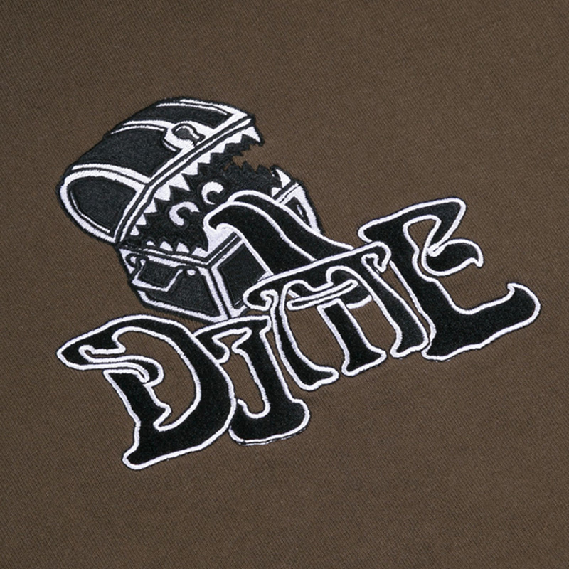 Dime Mimic Hoodie Walnut | Skatestore