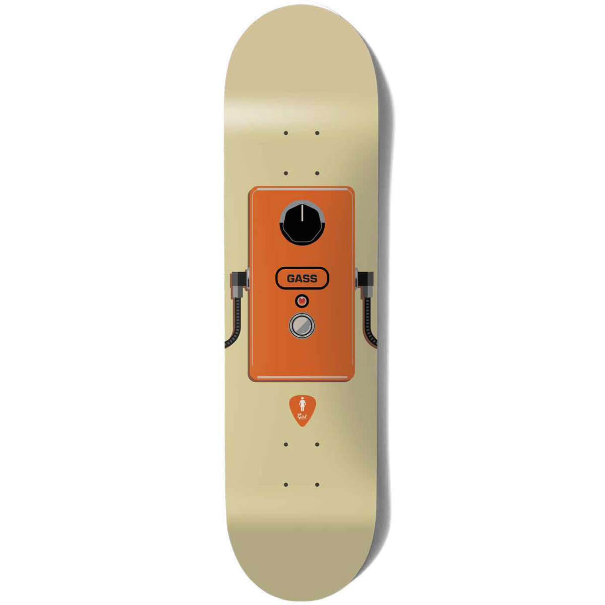 Girl Gass Stomp Skateboard Deck 8.25