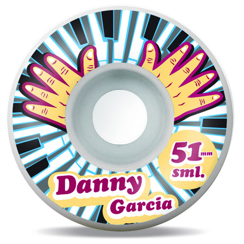 Sml. Classics Danny Garcia Piano Hands OG Wide Wheels 99A 53mm