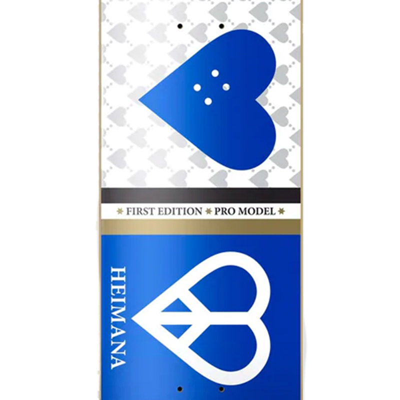 The Heart Supply Heimana Reynolds Society Deck Blue 8 The Heart Supply Heimana Reynolds Society Deck Blue 8