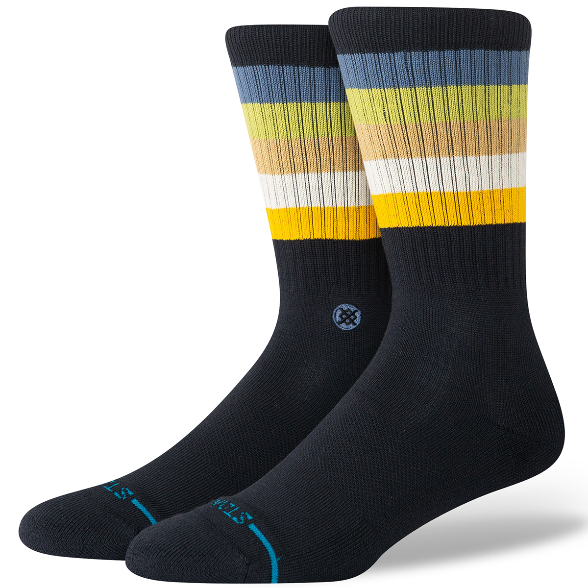 Stance Maliboo Crew Socks Black