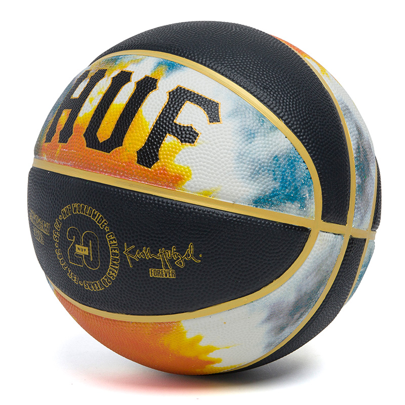 HUF 20th Anniversary Basketball Orange Tie Dye