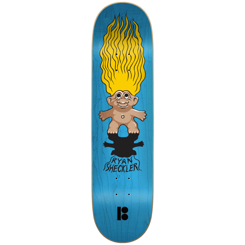 Plan B Sheckler Trolls Skateboard Deck 8.0